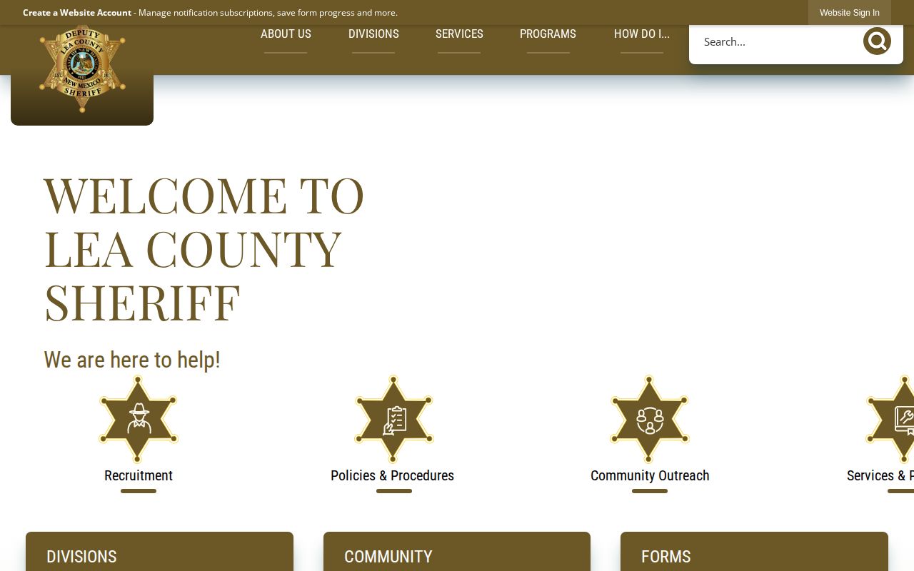 Lea County Sheriff booking record communication source